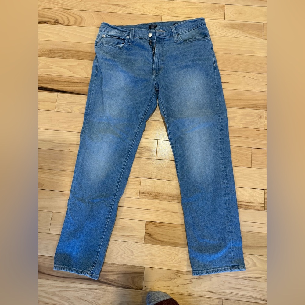 J. Crew Flex 33x30 Men's Classic Denim Straight Jeans